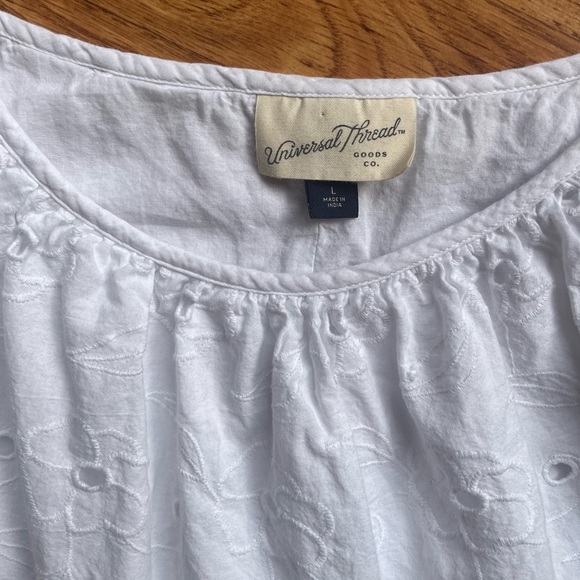 Universal Thread Eyelet Dress - size large - Picture 2 of 2